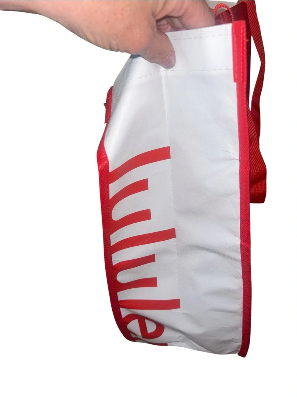 lululemon athletica Bright Red Tote Bag
